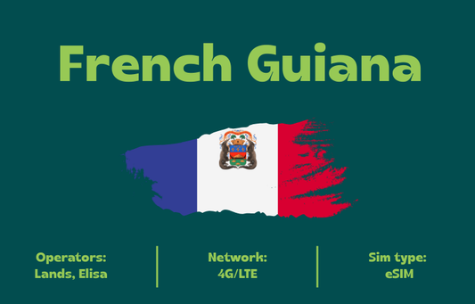 Teltrip eSIM French Guinea 3GB.