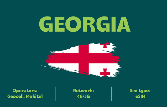 Teltrip eSIM Georgia 5GB.