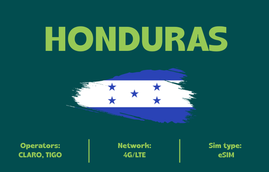 Teltrip eSIM Honduras 5GB.