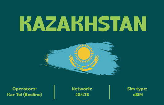 Teltrip eSIM Kazakhstan 5GB.