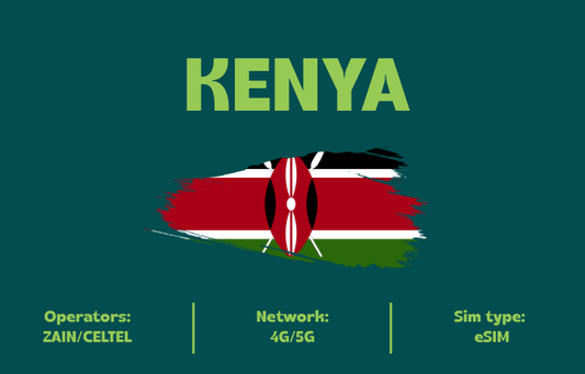 Teltrip eSIM Kenya 3GB.