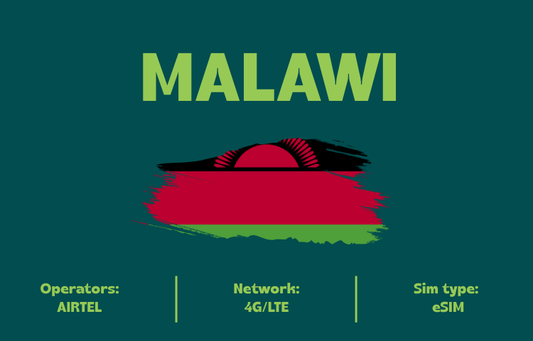 Teltrip eSIM Malawi 3GB.