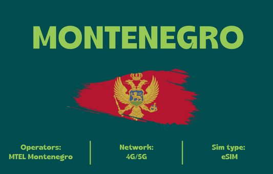 Teltrip eSIM Montenegro 5GB.