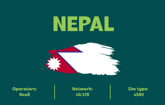 Teltrip eSIM Nepal 5GB.