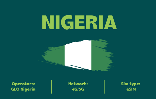 Teltrip eSIM Nigeria 5GB.