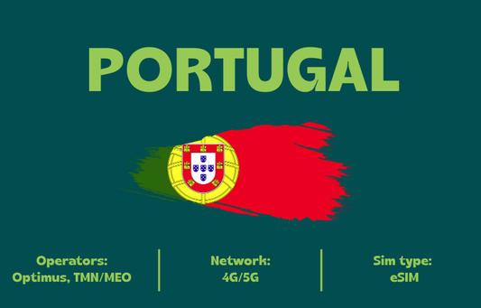 Teltrip eSIM Portugal 3GB.