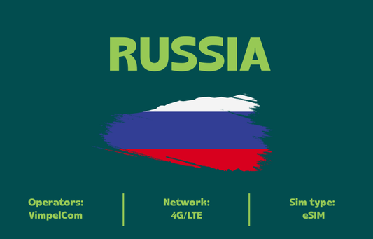 Teltrip eSIM Russian Federation 5GB.